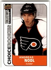 2008-09 Collector's Choice Andreas Nodl Rookie #230 Philadelphia Flyers