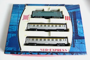 TRAINS JOUEF "HO" COFFRET "SUD - EXPRESS" BON ÉTAT FONCTIONNE ANNÉES 60 N°2 - Imagen 1 de 10
