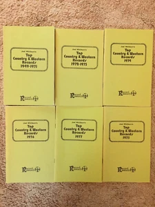 JOEL WHITBURN'S TOP COUNTRY WESTERN RECORDS. 1949-1971. 1972-1973. 1974-1977 - Bild 1 von 1