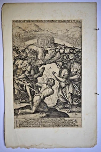 Rome, CHURCH MARTYRS, Monogrammist MP after NICCOLO CIRCIGNANI, c 1600  (5) - Picture 1 of 3