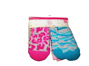 NEW WITH TAGS GIRL'S FADED GLORY 6 PAIRS SOCKS SET SIZE S 4- 7 1/2 - Picture 1 of 2