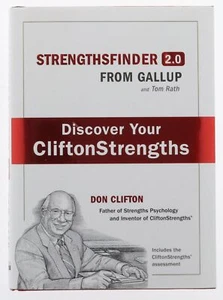 1st Edition Strengths Finder 2.0 Tom Rath 2007 Gallup. Clifton Strength Test HB - Picture 1 of 12