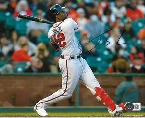 JORGE SOLER signed ATLANTA BRAVES 8X10 photo (2016 WORLD SERIES MVP) COA BECKETT - Picture 1 of 2