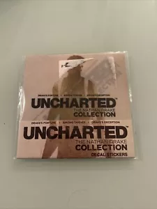Kit Stickers Uncharted The Nathan Drake Collection Promo sony Among Fortune - Picture 1 of 6