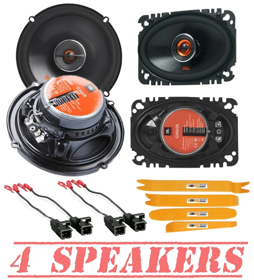 JBL Speakers 6.5"for Door & 4x6" Pillar Truck for 1995-2006 Silverado/Sierra - Image 1 of 4