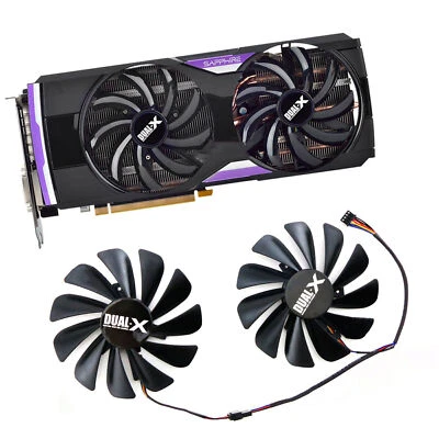 Cooling Fan for Sapphire R9 380 R9 390 Graphics Card Replacement Cooler Fan - Image 1 of 4