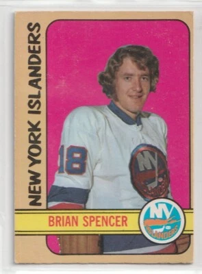 1972-73 O Pee Chee Hockey  #61 Brian Spencer  N.Y. Islanders - Image 1 of 2