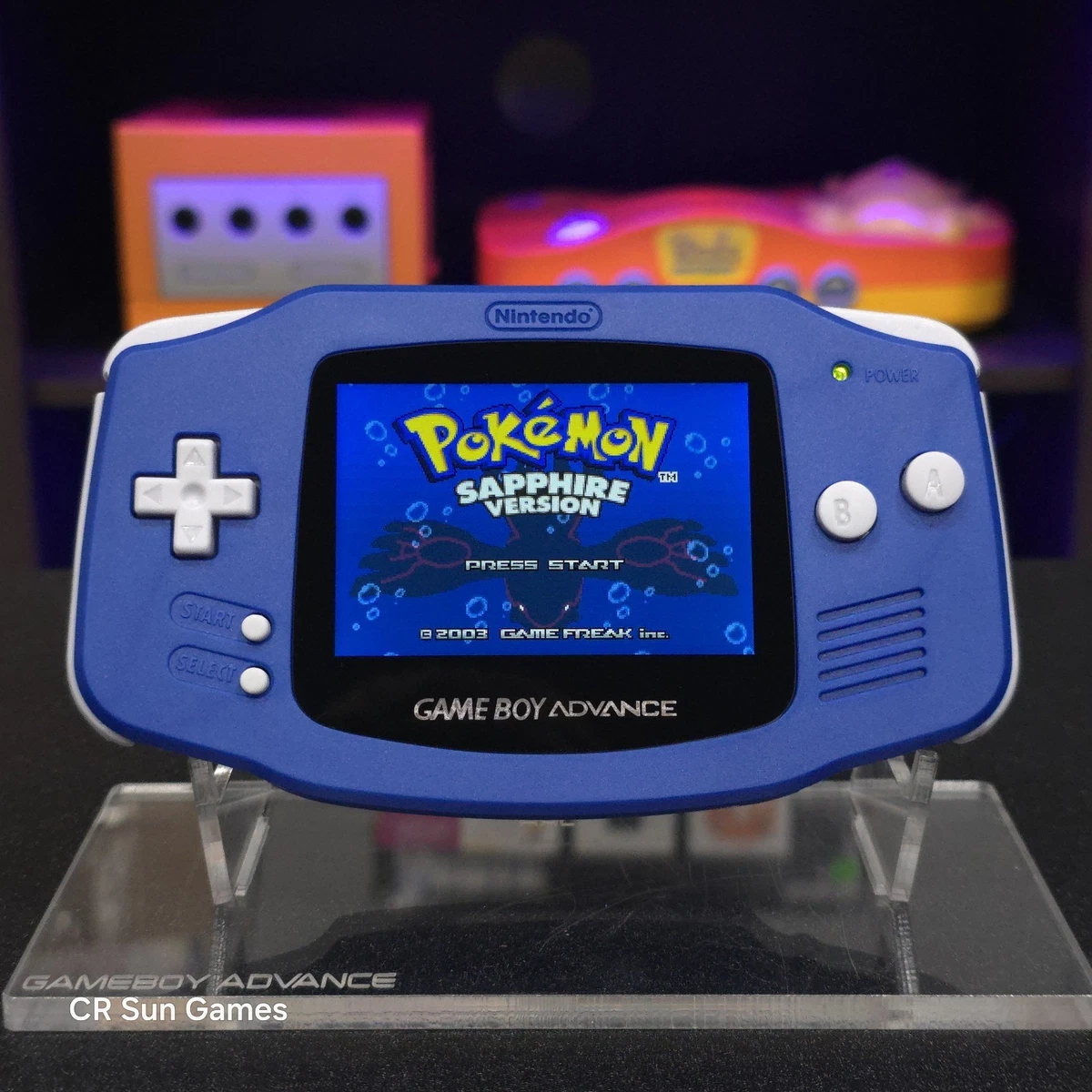 Nintendo Game Boy Advance Blue Video Game Consoles for sale - eBay