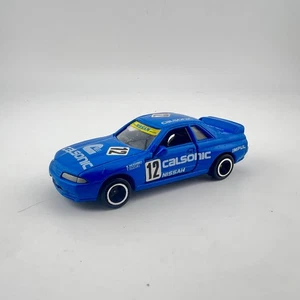 Tomica Nissan Skyline GT-R R32 Calsonic #12 blau Maßstab 1:59 Japan - Bild 1 von 12