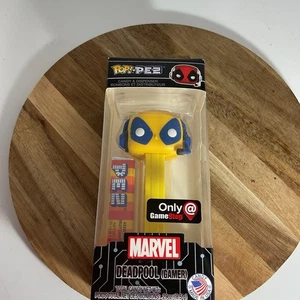 Funko Pop Pez GameStop Exclusive Deadpool Gamer Gelb Neu - Bild 1 von 4