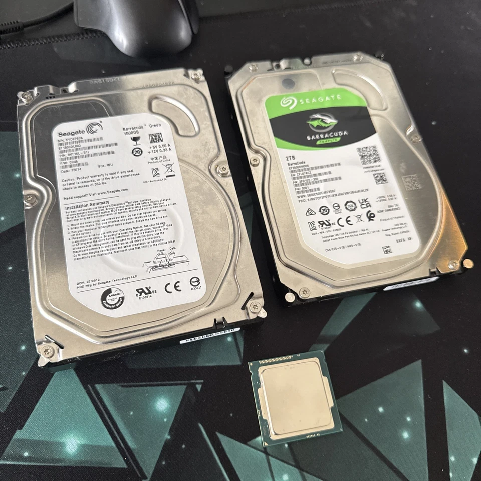 Seagate 2TB HDD + 1.5 TB HDD + Intel i3 4150  - Image 1 of 4
