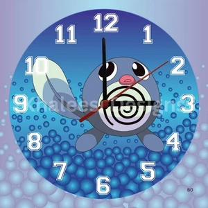 Exclusive Pokémon #060 Poliwag First Gen Wall Clock - Picture 1 of 9