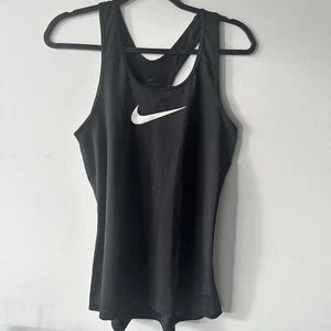 Nike Damen Dri-Fit Tank Top Schwarz Performance Größe M Athleisure - Bild 1 von 4