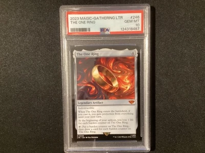 MTG Magic Lord Of The Rings 2023 The One Ring Mythic Rare Card  #246 PSA 10 - Image 1 of 2