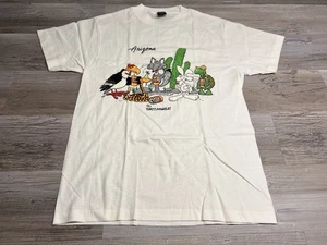 Vintage 90s Arizona Souvenir T-Shirt Party Animals Size Medium New Funny - Picture 1 of 11