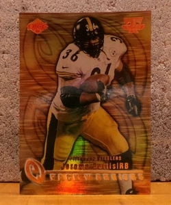 FOOTBALL CARD CHASE INSERT PACK WARRIORS JEROME BETTIS THE PITTSBURGH STEELERS - Picture 1 of 2