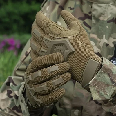 Guantes tácticos - Protección de alta resistencia para uso en exteriores, militares y deportivos Foto 1 de 4