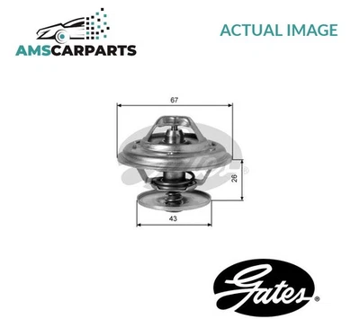 ENGINE COOLANT THERMOSTAT TH01982G1 GATES NEW OE REPLACEMENT - Image 1 of 4