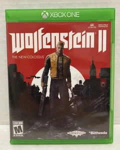 2017 XBOX One Video Game Wolfenstein II The New Colossus Complete  - Picture 1 of 4