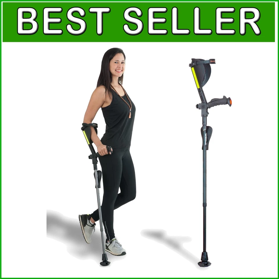 Generation Ergobaum 7g Ergonomic Foldable Crutch/cane Single Unit Left