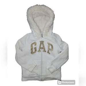 GAP gold glitter zip-up - Picture 1 of 7