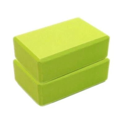 2 Pcs Yoga Block Brick Foam Sport Health Home Exercise Gym Tools Yoga Blocks - Image 1 of 4