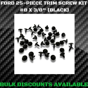 1991+ Ford Explorer Escape Interior Exterior Wheel Well Molding Trim Screws OEM - Picture 1 of 2