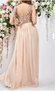 Abito da damigella party/sposa maxi By Godiva nuovo - Foto 1 di 5