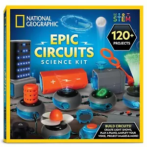 National Geographic Circuit Maker Kit - Electronics Kit for Kids with 120 Ele... - Picture 1 of 7