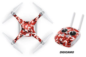 DJI Phantom 4 Drone Wrap RC Quadcopter Decal Sticker Custom Skin Accessory DC R - Picture 1 of 1