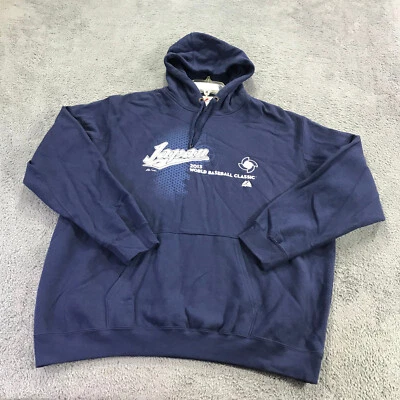 New  TEAM JAPAN  Sweater Mens 2XL XXL MAJESTIC 2013 WBC MADE IN USA BASEBALL - Image 1 of 4