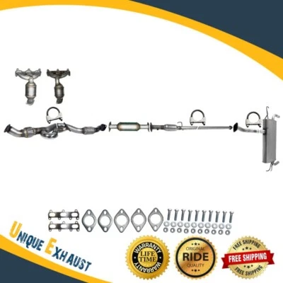 Complete Exhaust System For 2005 2006 2007 2008 Hyundai Tucson 2.7L 4WD FastShip - Image 1 of 4