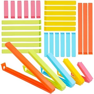 27 Pcs Plastic Sealing Clips for Food and Snack Bag Fresh-Keeping Clamps Sealer - Picture 1 of 5