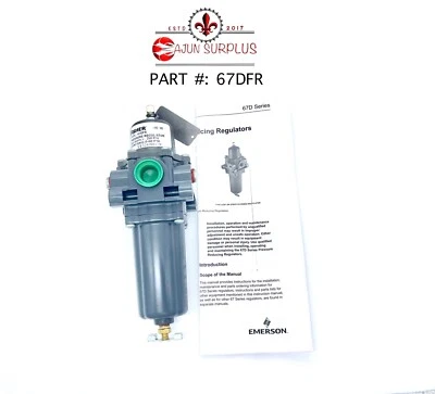 67DF-2343-753218 REGULADOR DE PRESIÓN FISHER ¡NUEVO EN CAJA ORIGINAL DE FÁBRICA! Foto 1 de 2