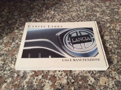 Libretto Istruzioni Lancia LYBRA  Manuale Uso E Manutenzione Ed. 2001 - Immagine 1 di 4