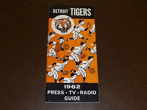 1962 DETROIT TIGERS BASEBALL MEDIA GUIDE EX-MINT - Picture 1 of 1