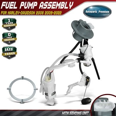 Conjunto de módulo de bomba de combustible para Harley-Davidson Electra Glide Road Glide 2008-2022 Foto 1 de 4