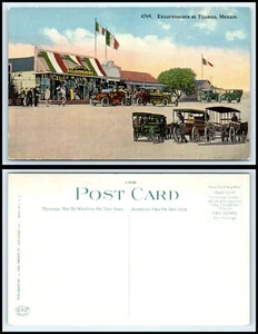 Cartolina MESSICO - Tijuana, Escursionisti e Bazarmexicano S51 - Foto 1 di 1