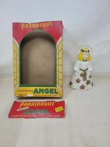 Vtg Paramount Illuminated Angel Plastic Christmas Topper Lamp With Box No Light - Picture 1 of 20