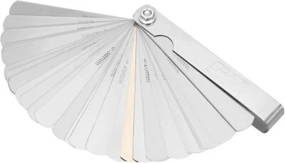 Performance Tool W125C: 32 Blade Metric and SAE Feeler Gauge Set with .010 Br... - Image 1 of 4