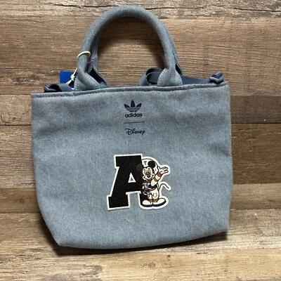 Bolso Bandolera Adidas X Disney Mickey Mouse “A” Azul Denim  Foto 1 de 4
