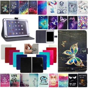 For Walmart Onn 7" 8" 10.1" in Tablet Universal Foliding Folio Tablet Case Cover - Picture 1 of 59