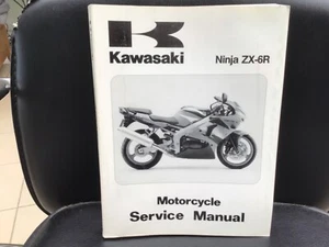 KAWASAKI NINJA ZX-6RG1 & H1 1998 GENUINE SERVICE REPAIR MANUAL - Picture 1 of 2