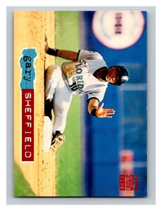 1994 Stadium Club #4 Gary Sheffield Golden Rainbow