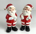 Shakers vintage japonais sel et poivre ~ ensemble de figurines de Noël