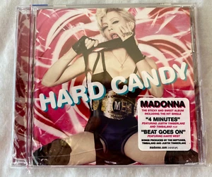 Madonna Hard Candy Hype Sticker 4 Minutes Beat Goes On Kanye West Cd Sealed New - Picture 1 of 4