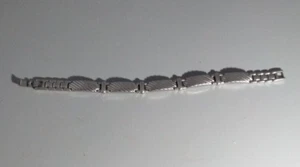 Men Women Stainless Steel Pain Relief Bar Magnetic Therapy Bracelet 8" - Picture 1 of 8