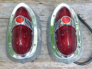 Hudson 1955 luz trasera munición con extensiones de guardabarros **Muy RARO** - Imagen 1 de 8