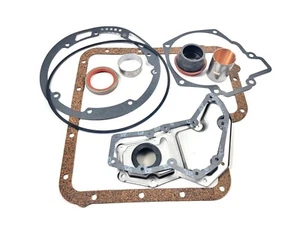 Ford C6 Transmission Front & Rear Seal Kit w Cork Pan Gasket & 4wd 4x4 Filter - Picture 1 of 6