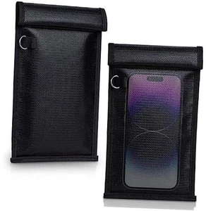 Simket Faraday Bags for Phones and Car Key 2 Pack, Signal M(Up to Phone) - Picture 1 of 7